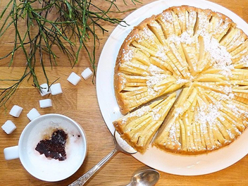 Versunkener Apfelkuchen von Sophie