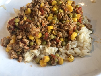 Chili sin  carne mit Reis  von Chrisa 