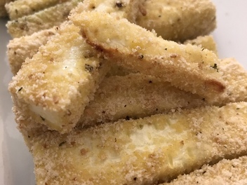 Zucchini-Pommes mit Parmesan  von Claudia 